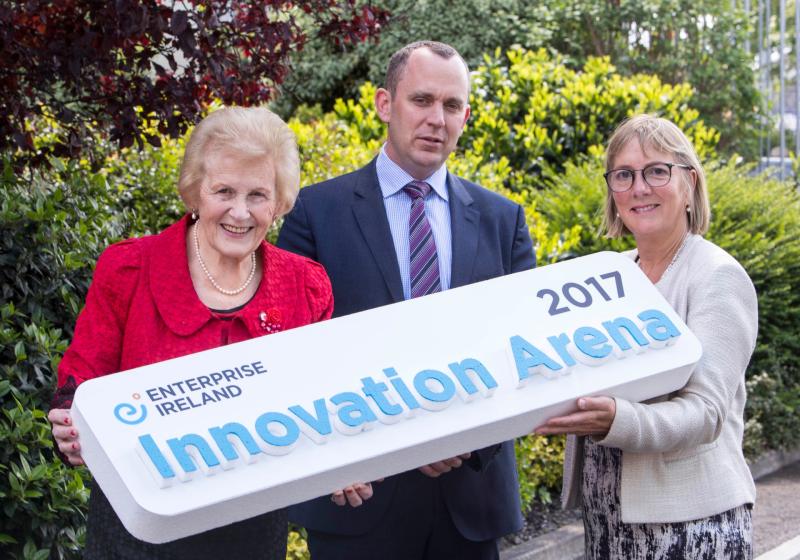 The winner of the Innovation Arena's 'People's Choice' award announced at Ploughing 2017 