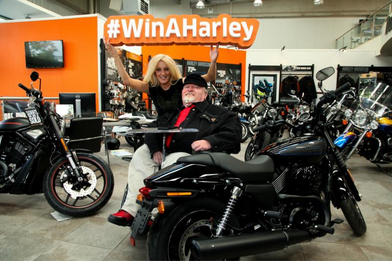 People of Longford, fancy winning a Harley-Davidson and supporting MDI