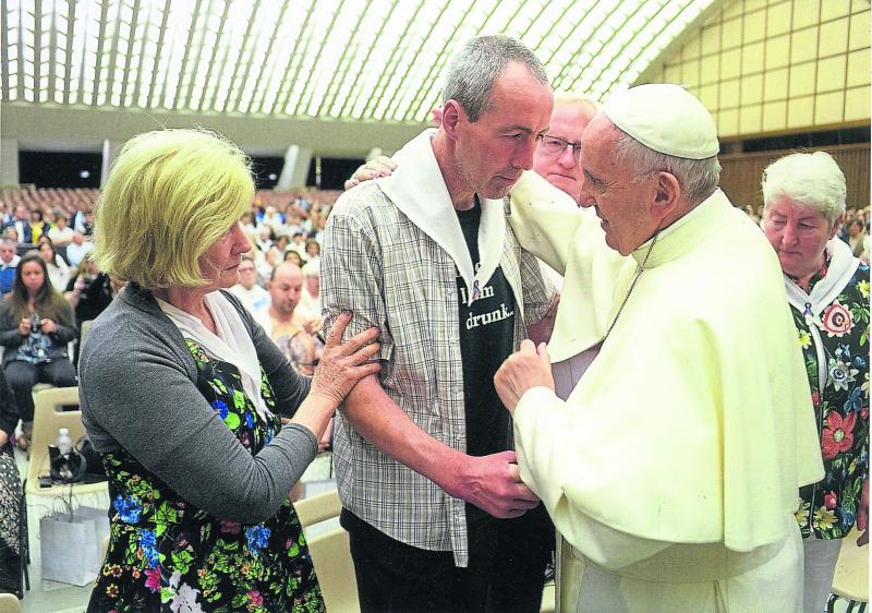 Doran family honoured to meet  Pope Francis   in Rome