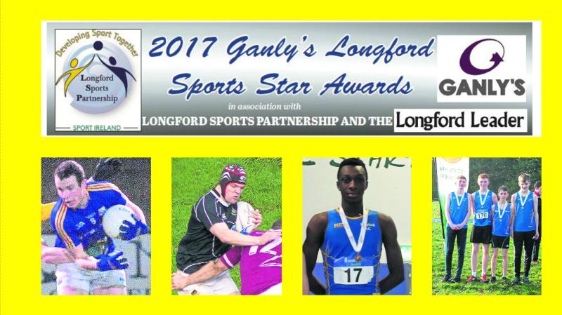 Vote for your Ganly’s Longford Sports Star of the Month Award winner