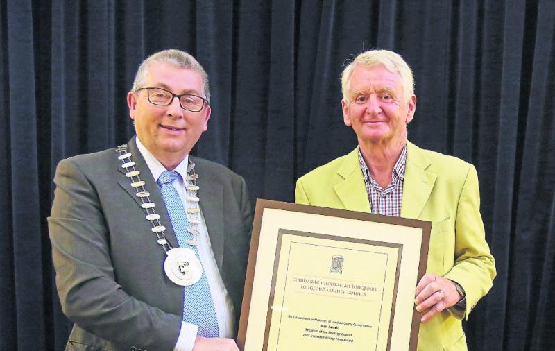 Civic honour bestowed on Matt Farrell