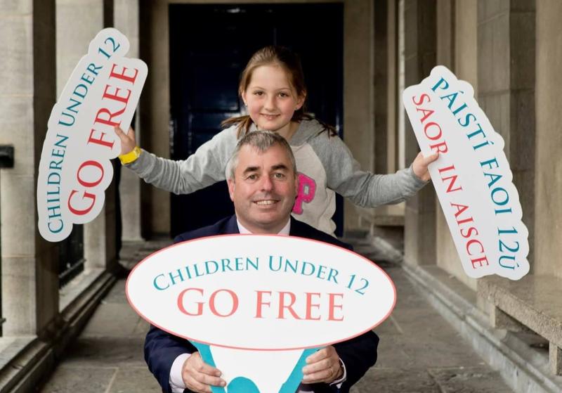 Minister Kevin ‘Boxer’ Moran announces free admission for children under 12 to OPW Heritage Sites from today
