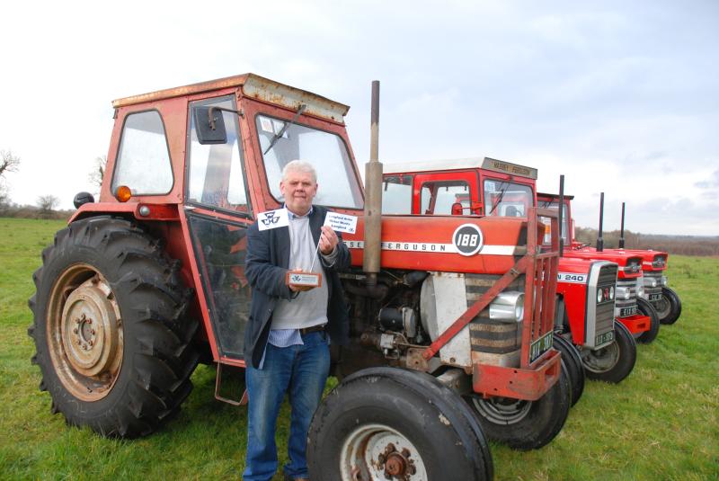 Streete is the final show for Longford's Andy Clancy and his fine  collection of vintage tractors 