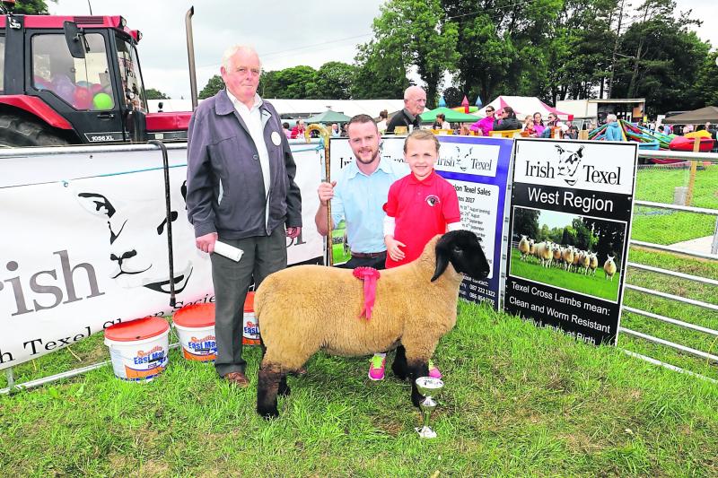 Irish Hereford Society president attends Longford Show 
