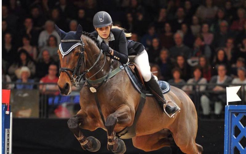 Longford lady, Aisling Byrnes showjumping