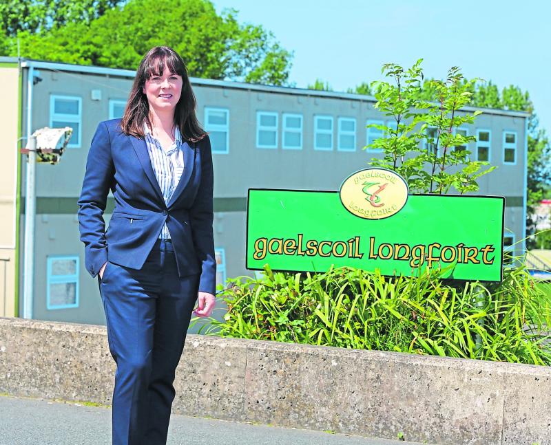 Andree Nic Aonghusa, Gaelscoil Longfoirt