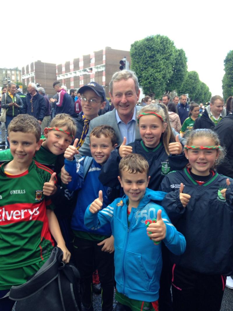 Former Taoiseach Enda Kenny wins for third time in Longford GAA club lotto draw