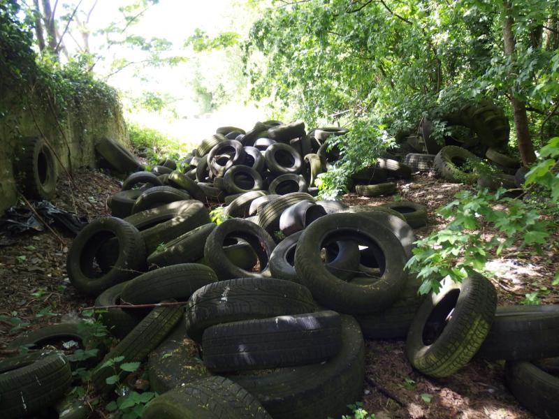 Minister Naughten tackles tyre stockpiles in Longford and around the country