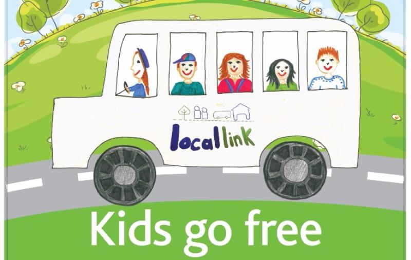 ‘Kids go Free’ on LocalLink services in Longford until July 30th