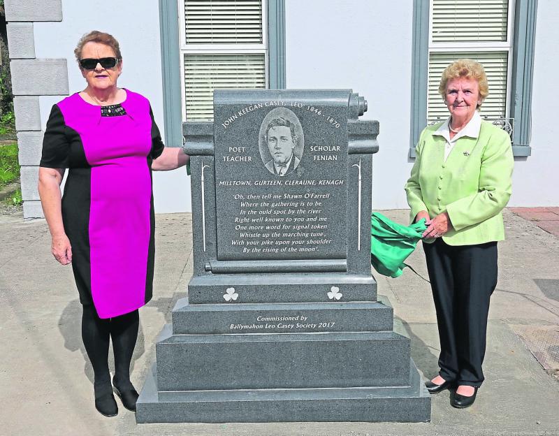 Leo Casey monument unveiling