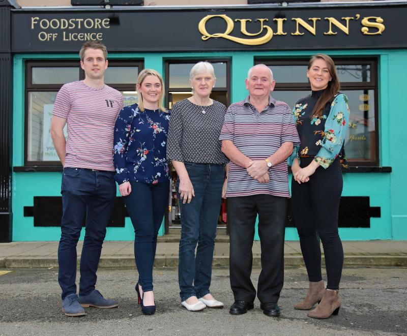Niall, Sarah, Ann, Phil and Tara Quinn Photo by Shelley Corcoran