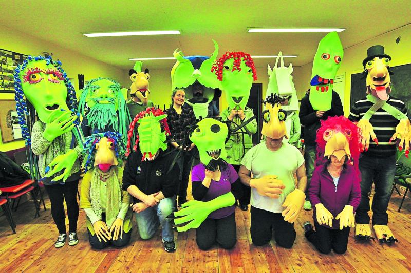Puppet-making workshop in Longford 