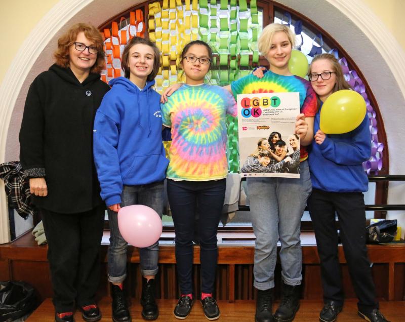 Stand Up! Week at Meán Scoil Mhuire, Longford 