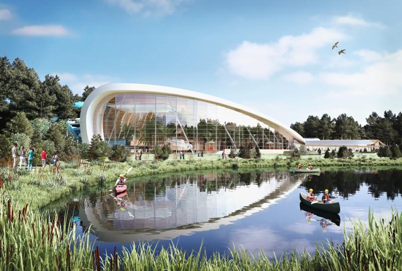 Center Parcs Longford Forest seek planning for inflatable floating play area