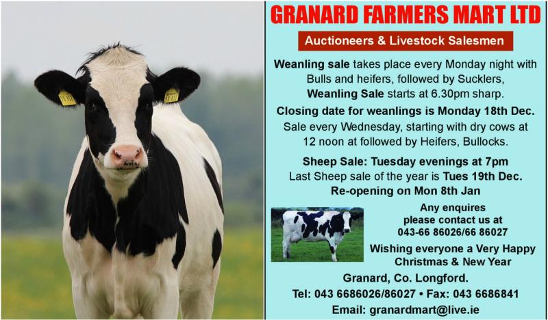 Sales at Granard Farmers Mart Ltd 