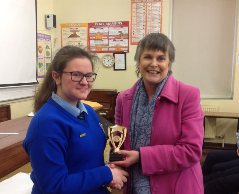 Meánscoil Mhuire public speaking competition