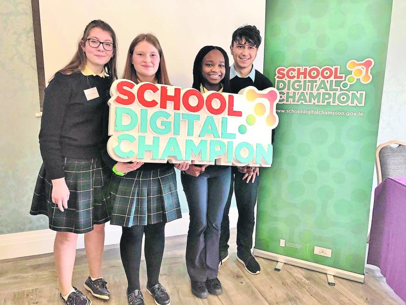 Ballymahon students in school digital champion drive