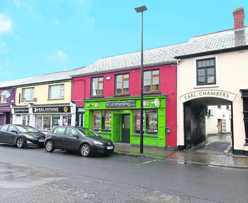 A premises which is let to local bookmakers, Bruce Betting on Earl Street, Longford is set for auction