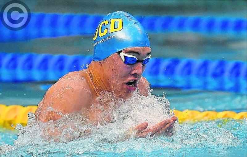 Longford swimming star Darragh Greene wins three Gold medals at McCullagh International