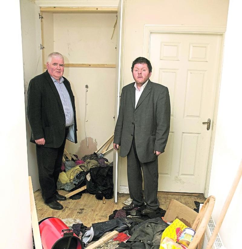Copper cylinder theft