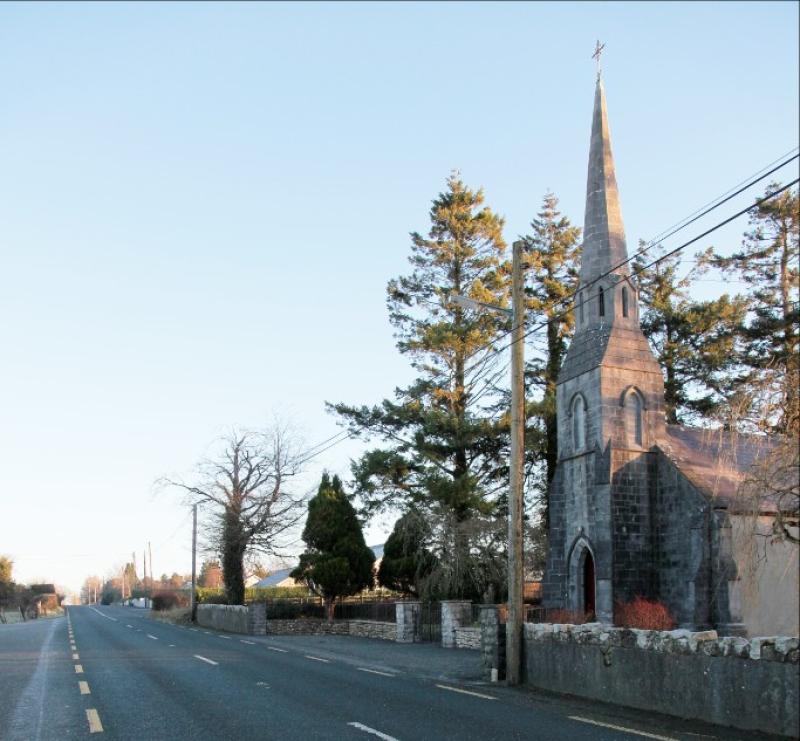 Longford Gardaí investigating criminal damage and break-in at Curry Church
