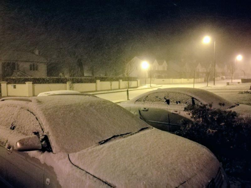 Snow falling in Longford: Met Éireann warns of 'significant snow accumulations' in Leinster 