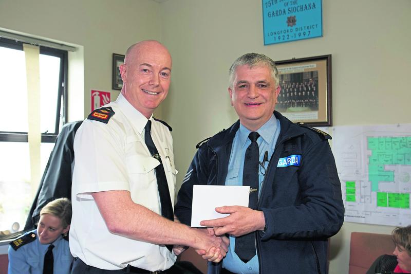 Tributes paid as retiring Longford sergeant calls time on 40 year career