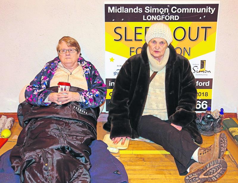 Longford rallies together to Sleep Out for Simon 