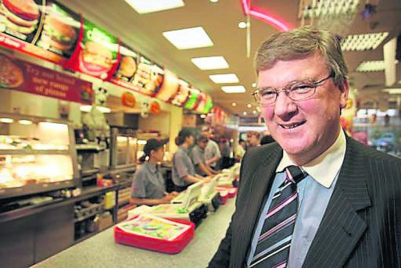 Supermac's boss Pat McDonagh 