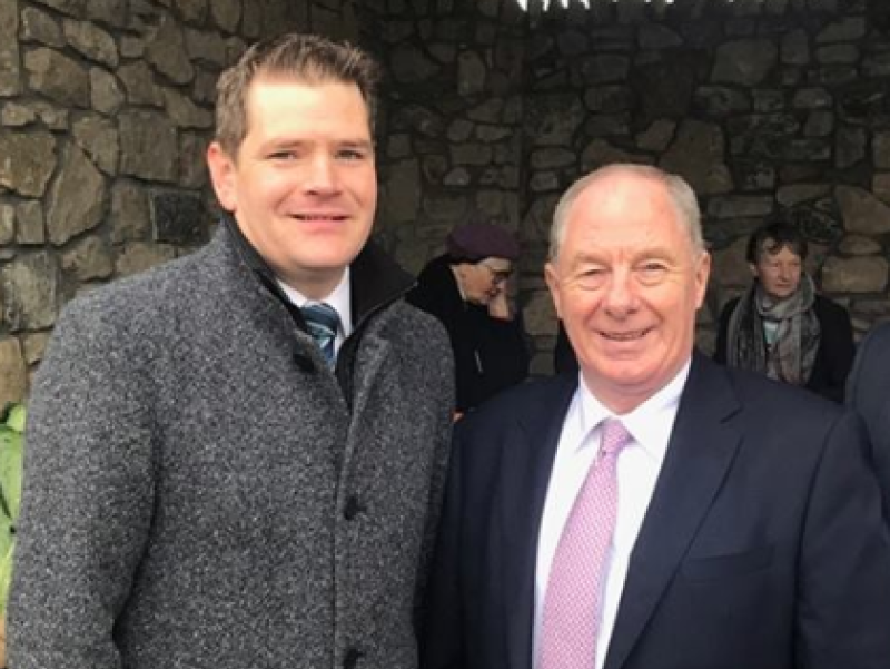 Peter Burke TD and Minister Michael Ring