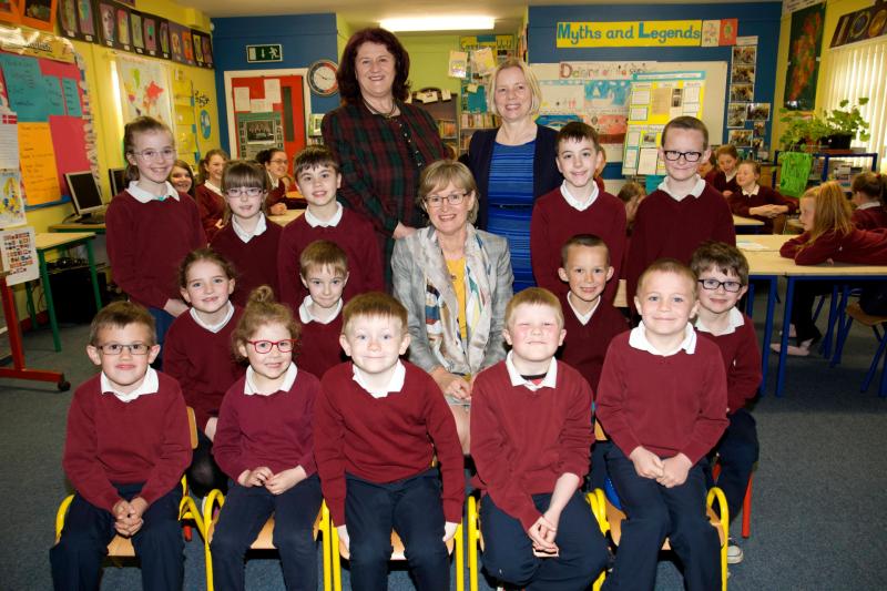 MEP Mairead McGuinness hails Longford national school as being 'big on ambition'