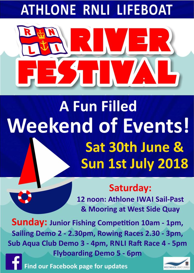 Lough Ree RNLI presents: Athlone River Festival 2018