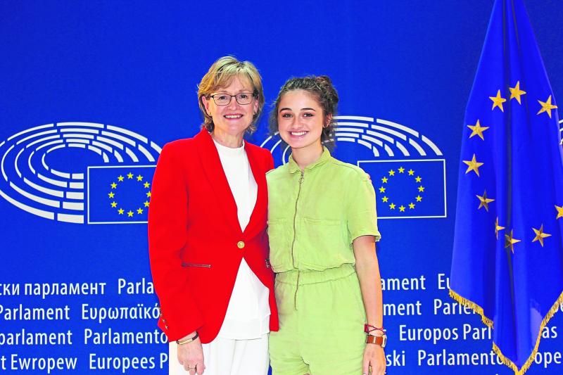 Longford's Robin Duke enjoys  Foróige trip to European Parliament
