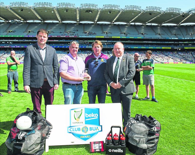Leinster GAA Beko 'Club Bua' award for St Vincent’s