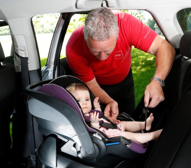 Incorrectly fitted child car seats is major cause for concern in Longford