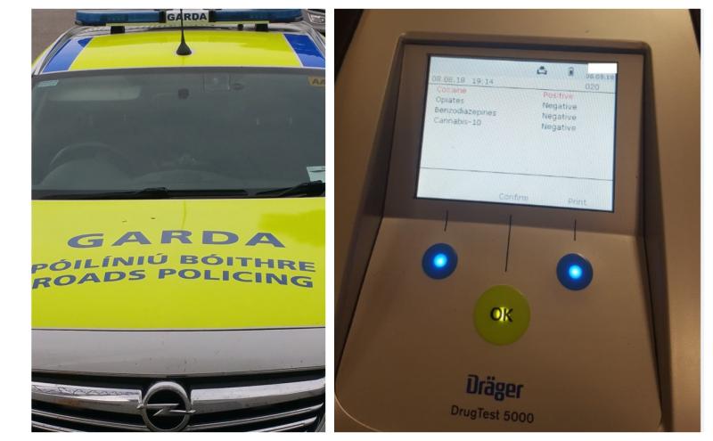 Roads Policing Unit arrest driver under influence of cocaine