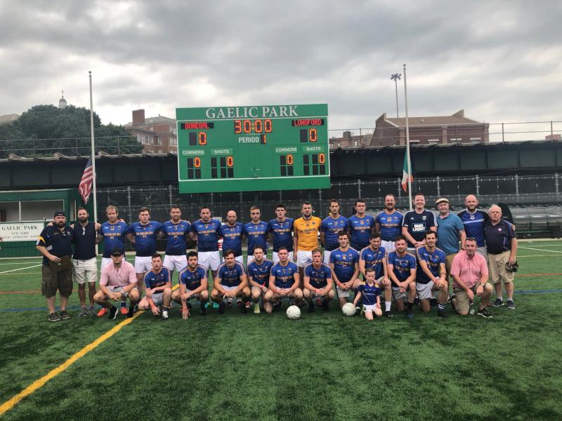 Armagh’s Jamie Clarke hits 1-4 as Longford progress to historic New York senior championship final appearance