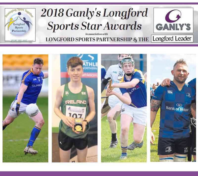 Over one thousand votes cast in  poll to determine Ganly’s Longford Sports Star of the Month 