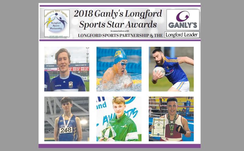 VOTE | Six in contention for Ganly’s Longford Sports Star of the Month Award