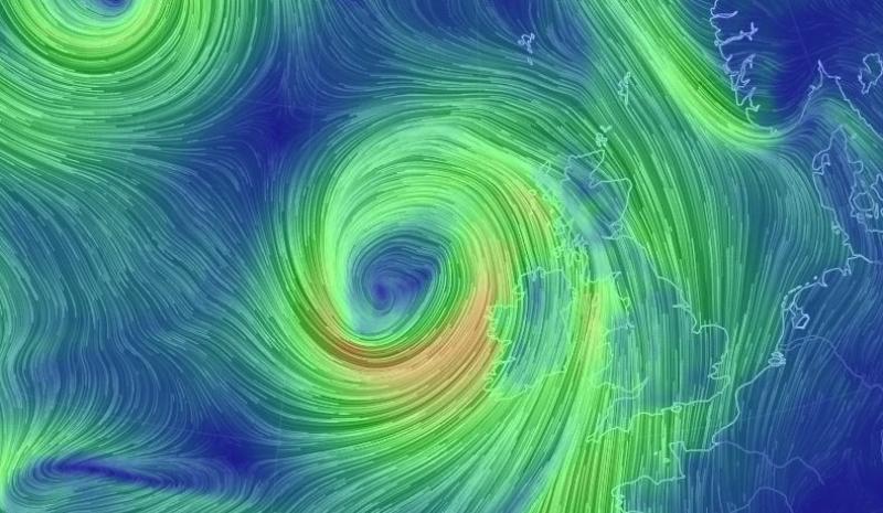 Longford Weather Update: 'Atlantic bomb' heading for Ireland in the form of Storm Callum