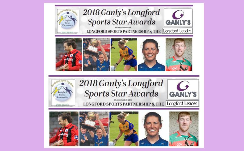 VOTE | Five contenders for Ganly's Longford Sports Star of the Month award for September