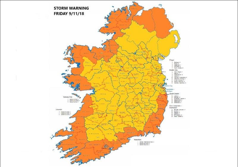Longford Weather Update: Midlands weather expert issues storm warning for Friday 