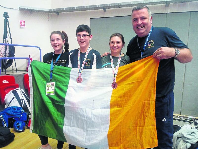 Double bronze for Edgeworthstown Grehans in Romania