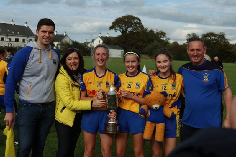 Longford ladies football champions Carrickedmond to reel in the years 