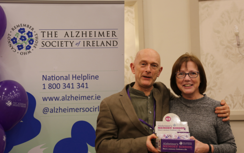 Alzheimer Society of Ireland nationwide flag day collection Memory Ribbon takes place on November 22