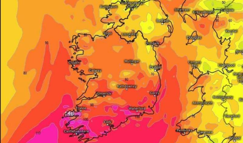 Storm Diana road safety alert issued as Met Éireann forecasts severe weather