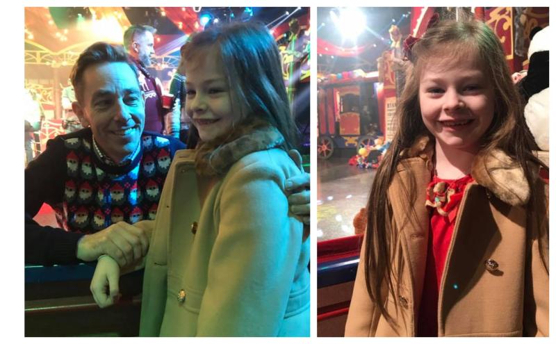 Dream comes true for Longford girl Freya O'Connor as she joins Ryan Tubridy on magical Late Late Toy Show set