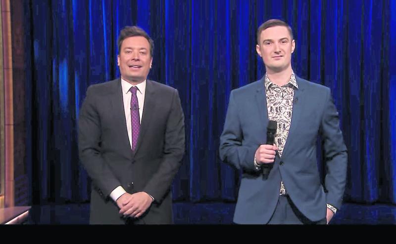 Nothing could prepare Longford comedian Sean Finnerty 'for the adrenaline rush' of appearing on The Tonight Show with Jimmy Fallon