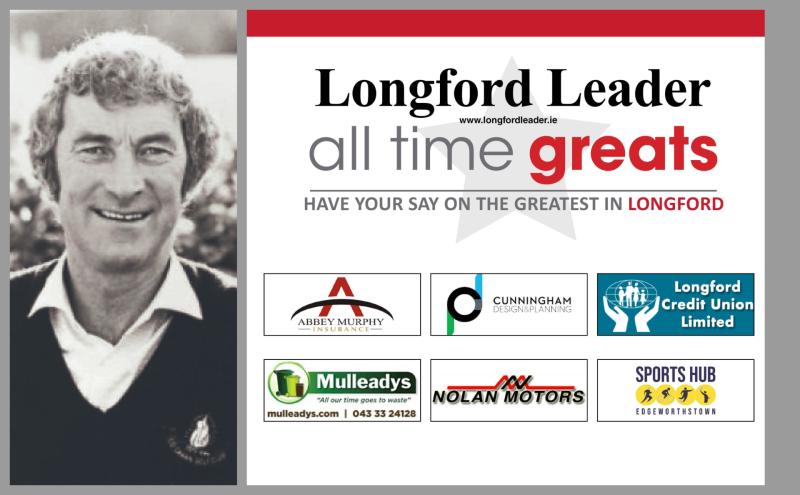 Longford All Times Greats: Profile #3 Larry Cunningham Longford All Time Greats: Profile #3 Larry Cunningham 