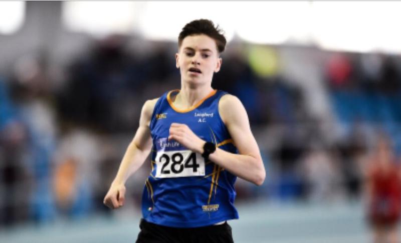 Longford athlete Cian McPhillips smashes junior 1,500m record which has stood since 1996